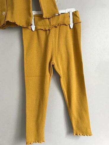 2 Yaş Beden camel Renk Zara 2-3 Yaş kız çocuk takım