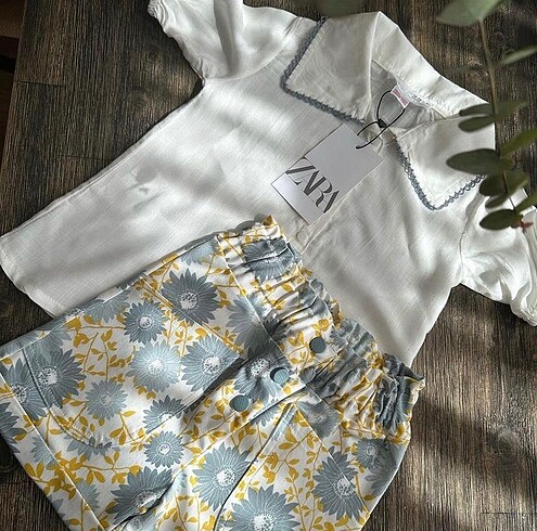 Zara yeni sezon kız çocuk takım
