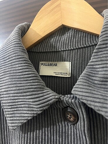 diğer Beden PULL&BEAR koyu gri ceket