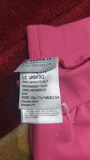 10 Yaş Beden Kız çocuk eşofman altı