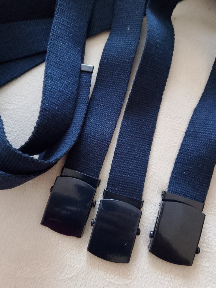 Koyu Mavi Tokalı kemer - Görsel 2