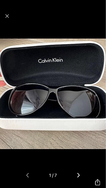 Calvin Klein Orijinal kutulu Calvin klein güneş gözlüğü