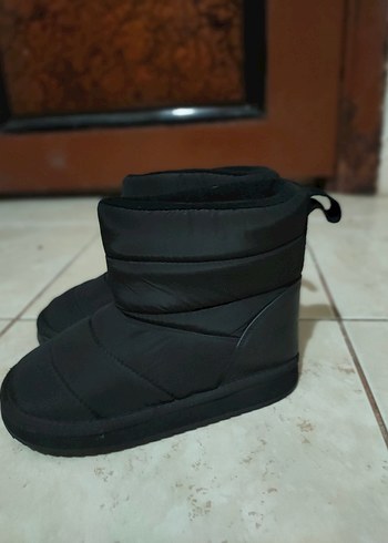 Siyah Erkek çocuk Velcro Bantlı Rahat Bot - Görsel 2