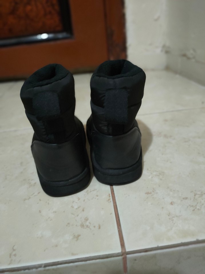 Siyah Erkek çocuk Velcro Bantlı Rahat Bot - Görsel 3