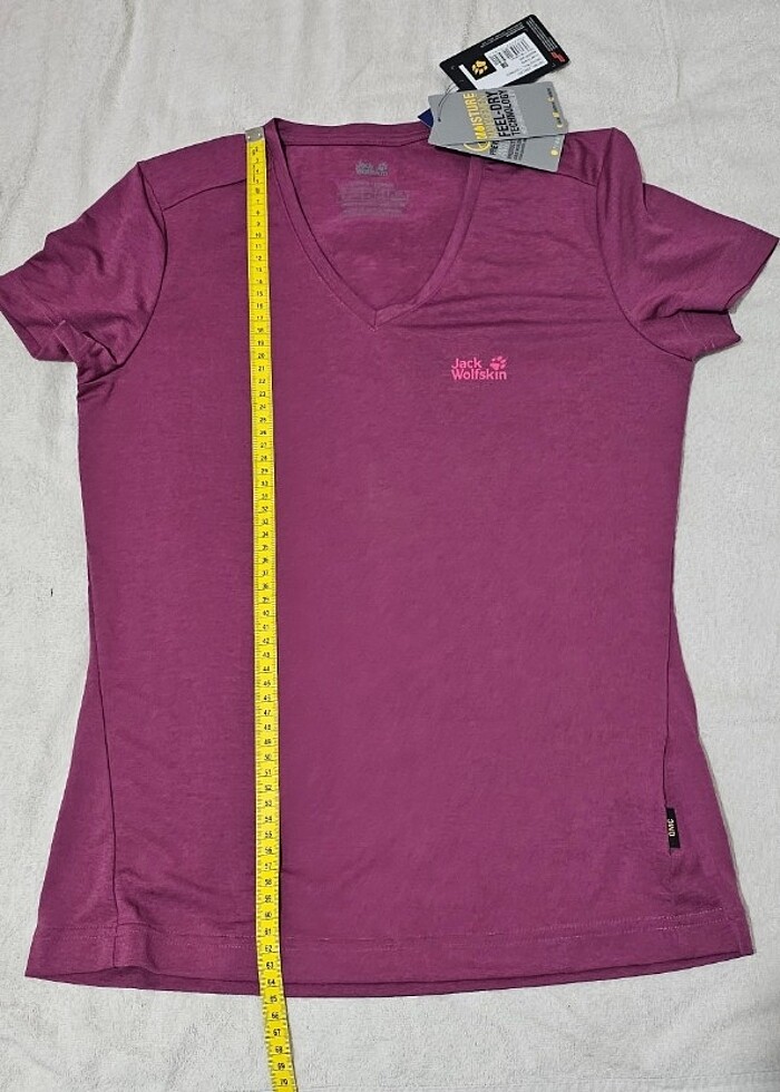 JACK WOLFSKIN CROSSTRAIL T KADIN Tişört - Görsel 2