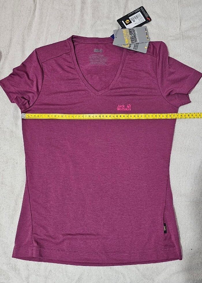 JACK WOLFSKIN CROSSTRAIL T KADIN Tişört - Görsel 3