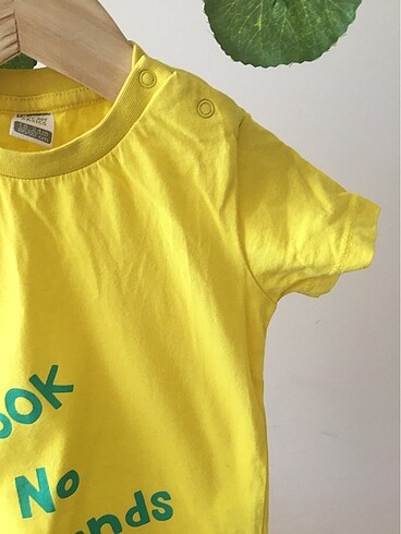 18-24 Ay Beden sarı Renk T-shirt erkek bebek Lc Waikiki