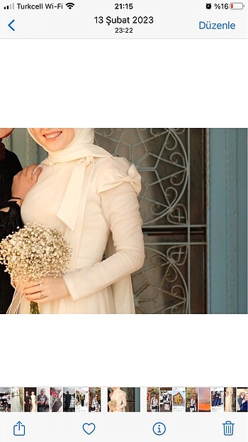 #nikahelbisesi#sözelbisesi#nişanelbisesi#tesettürnikahelbise - Görsel 6