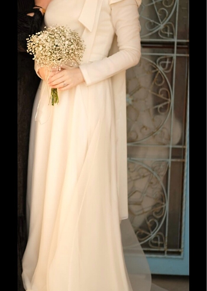 #nikahelbisesi#sözelbisesi#nişanelbisesi#tesettürnikahelbise - Görsel 5