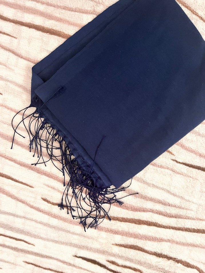 Bordo Pilili Kadın Şal hepsi - Görsel 5