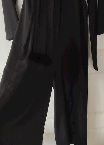 Siyah Uzun Kemerli  tulum - Görsel 2