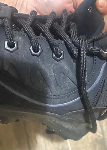 Siyah Bağcıklı Erkek Kauçuk Bot 37 numara - Görsel 2