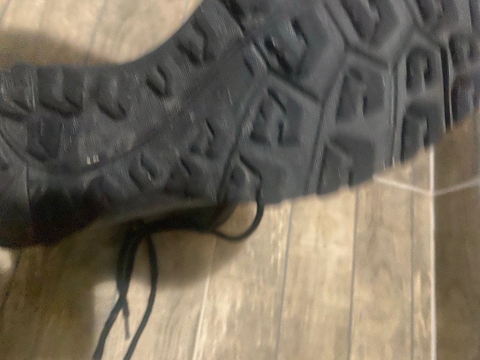 Siyah Bağcıklı Erkek Kauçuk Bot 37 numara - Görsel 3