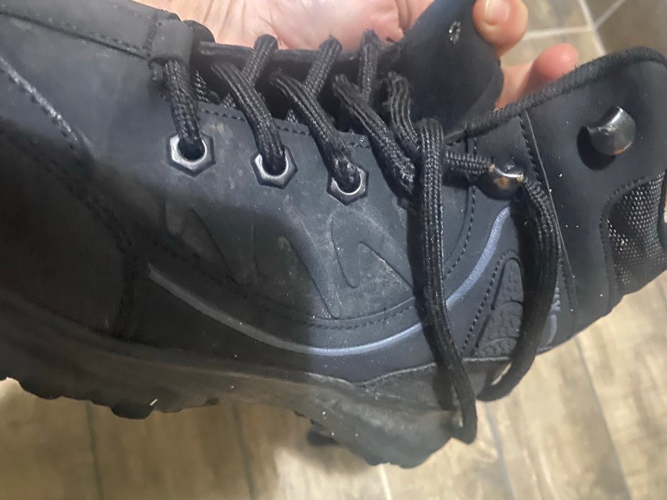 Siyah Bağcıklı Erkek Kauçuk Bot 37 numara - Görsel 2