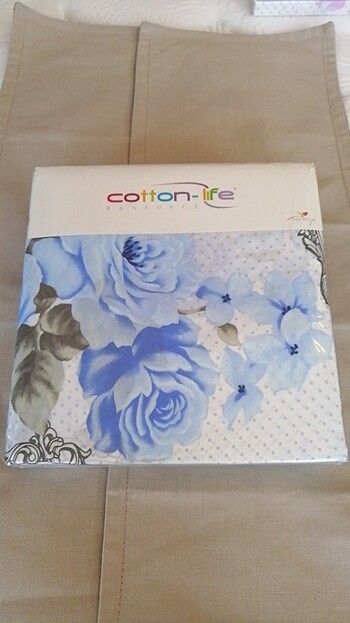 Diğer COTTON LIFE ÇİFT KİŞİLİK NEVRESİM TAKIMI