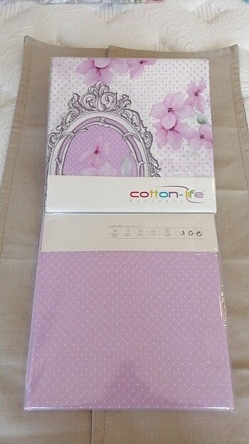 Diğer COTTON LIFE ÇİFT KİŞİLİK NEVRESİM TAKIMI