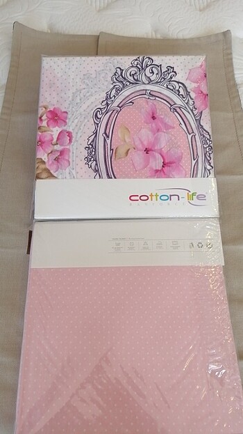 Diğer COTTON LIFE TEK KİŞİLİK NEVRESİM TAKIMI