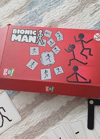  Beden Renk Bionic man kutu oyunu 