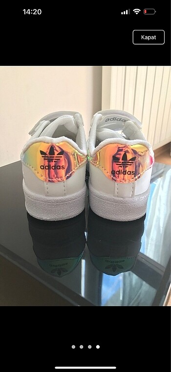 28 Beden beyaz Renk Adidas ayakkabı