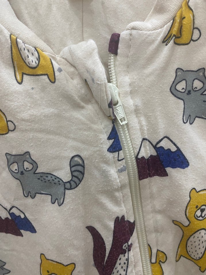 Fermuarlı Uzun Kollu Bebek Tulum - Görsel 3