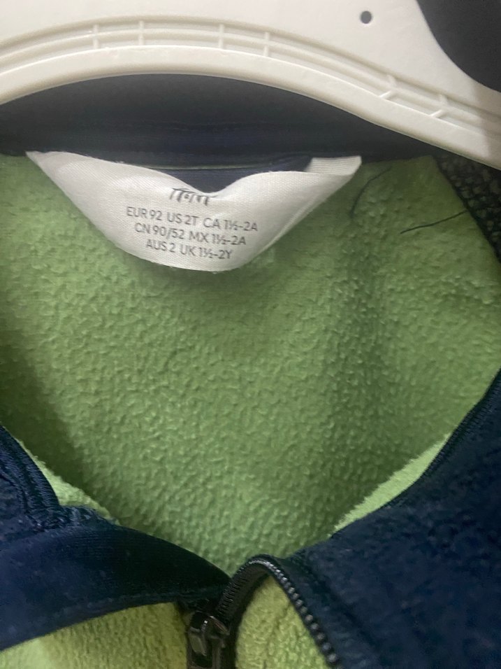 Gri Baskılı Erkek Çocuk Triko Ceket - Görsel 2