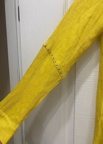 Sarı Uzun Kollu tunik - Görsel 2