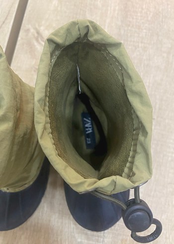 Kemerli Erkek Çocuk Kamuflaj Bot - Görsel 2