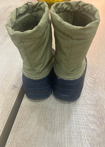 Kemerli Erkek Çocuk Kamuflaj Bot - Görsel 4