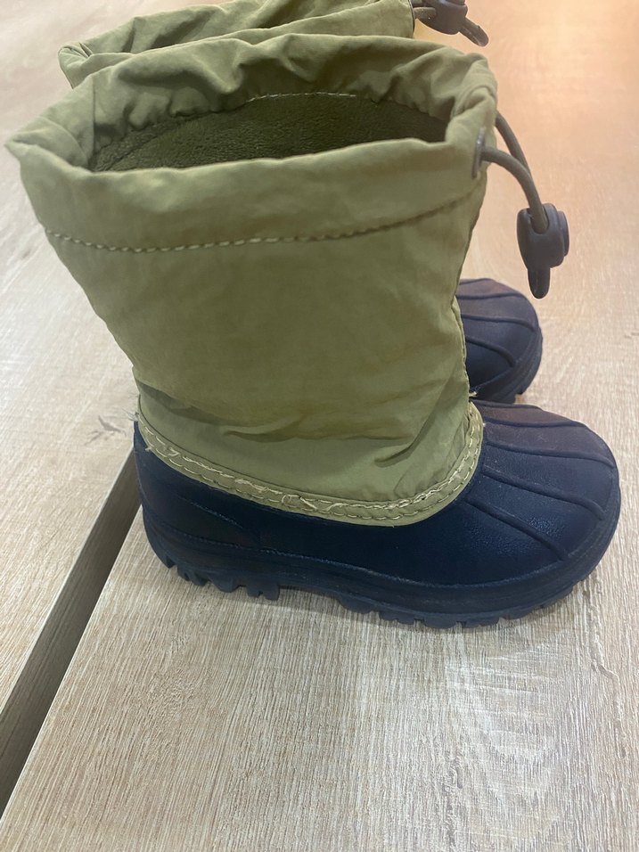 Kemerli Erkek Çocuk Kamuflaj Bot - Görsel 3