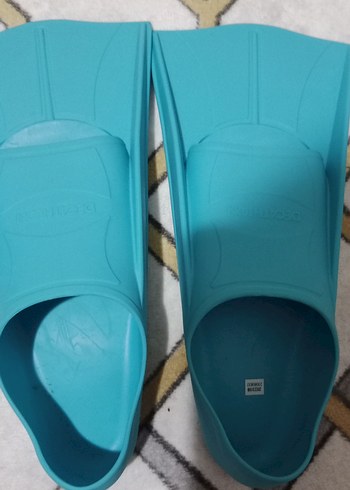 Erkek Mavi Kauçuk Plaj Yüzme Paleti - Görsel 6