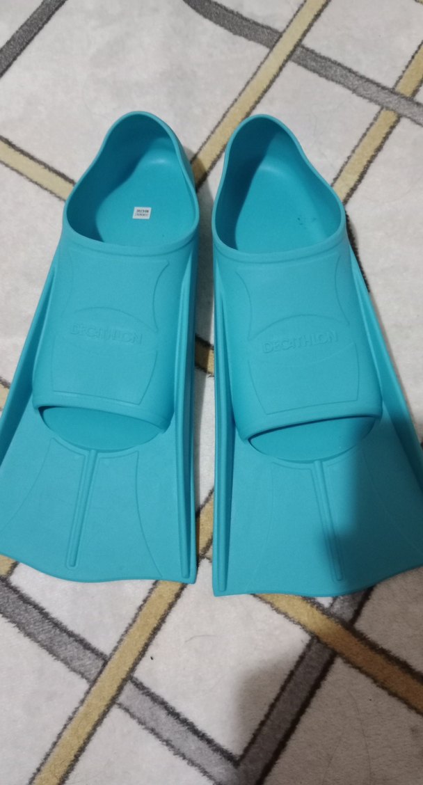 Erkek Mavi Kauçuk Plaj Yüzme Paleti - Görsel 2