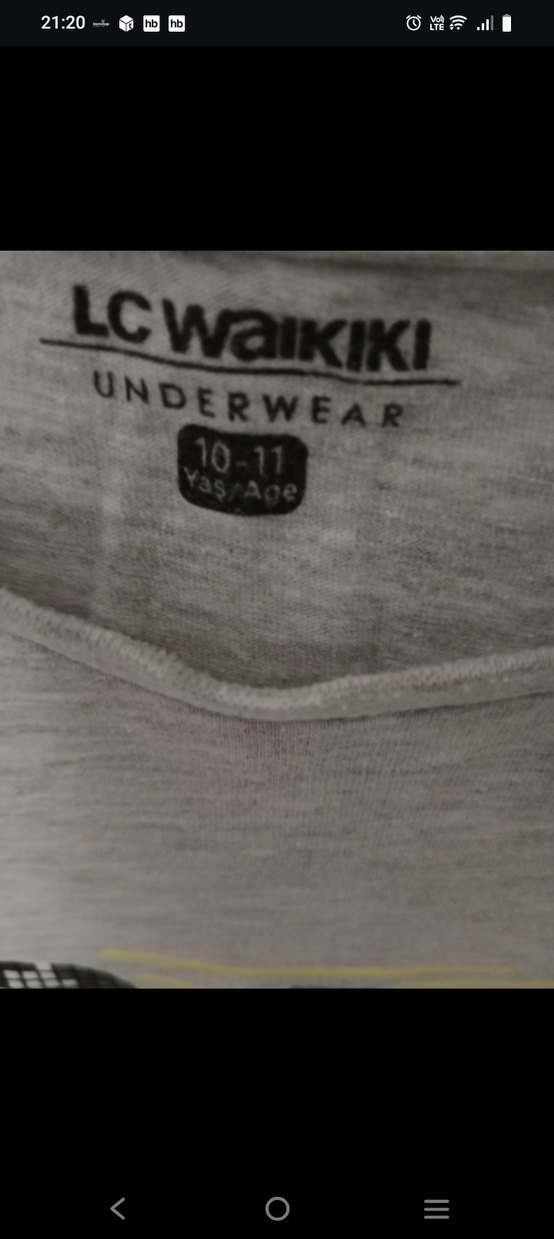 Gri Erkek Çocuk Kısa Kollu Tişört - Görsel 2