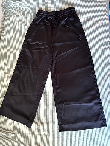 Zara saten pantolon
