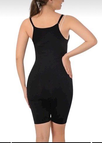 Siyah Mini Hemşire Korsesi, Sıkı Oturan - Görsel 2