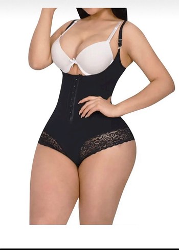 Dantel Detaylı Siyah Emzirme Korsesi - Görsel 2