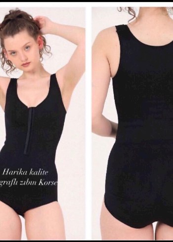 Bej Mini Hemşire Korsesi, Vücuda Oturan - Görsel 7