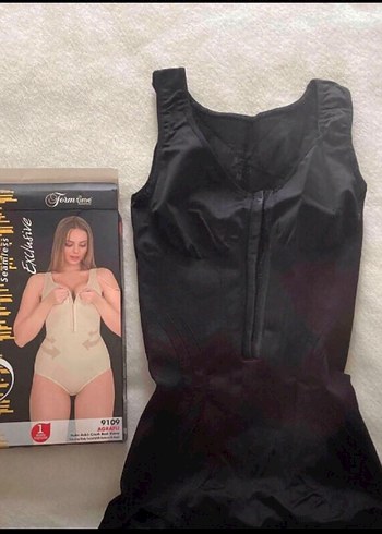 Bej Agraflı Korse Mini Boy - Görsel 6