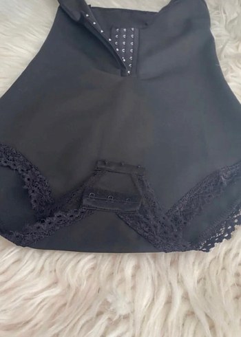 Bej Mini Korse, Sıkı Oturan, Kısa Boy - Görsel 5