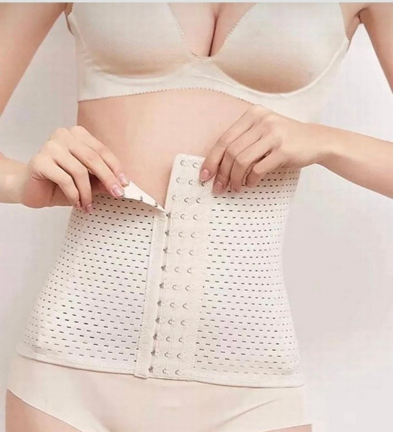 Siyah Midi Bel Korsesi - Görsel 5