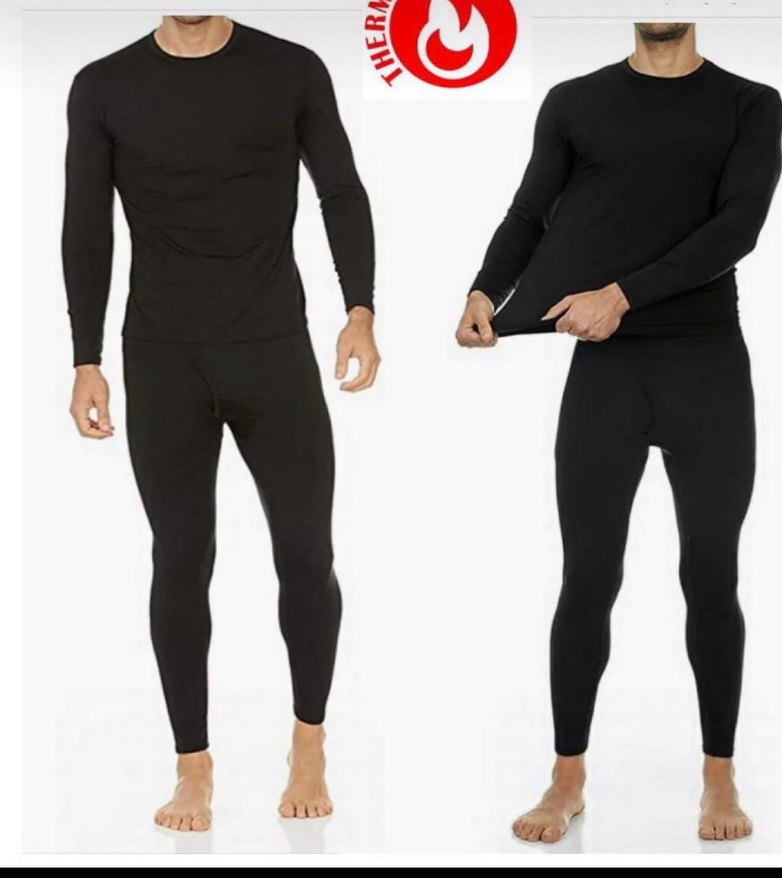 Erkek Siyah Uzun Kollu Rahat Pijama Takımı - Görsel 4