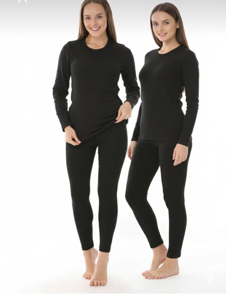 Erkek Siyah Uzun Kollu Rahat Pijama Takımı - Görsel 2