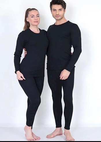 Siyah Erkek Uzun Kollu Rahat Pijama Takımı - Görsel 10