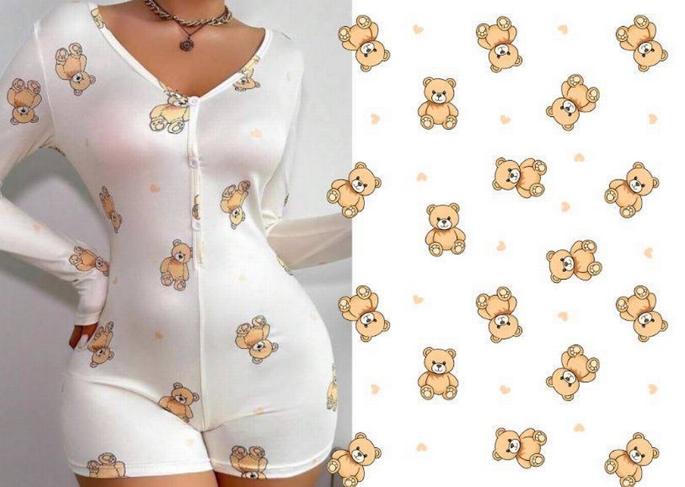 Leopar Desenli Uzun Kollu Mini Elbise - Görsel 5