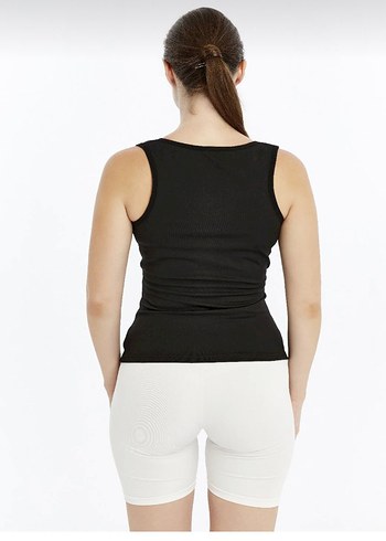 Siyah Düz Desenli Hemşire Korsesi - Görsel 3