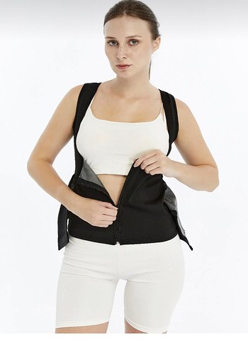 Siyah Bel Korsesi, Orta Boy, Sıkı Oturan - Görsel 4