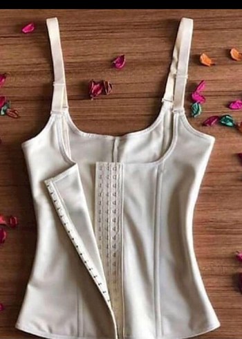 Askılı Siyah Latex Bel Korsesi Mini - Görsel 6