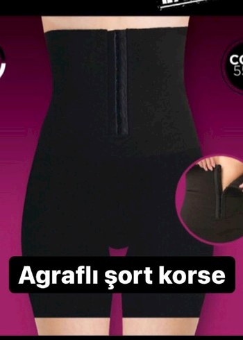 Bej Mini Göğüs Destekli Korset - Görsel 6