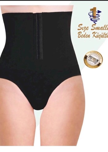 Bej Yüksek Bel Hemşire Korsesi - Görsel 6