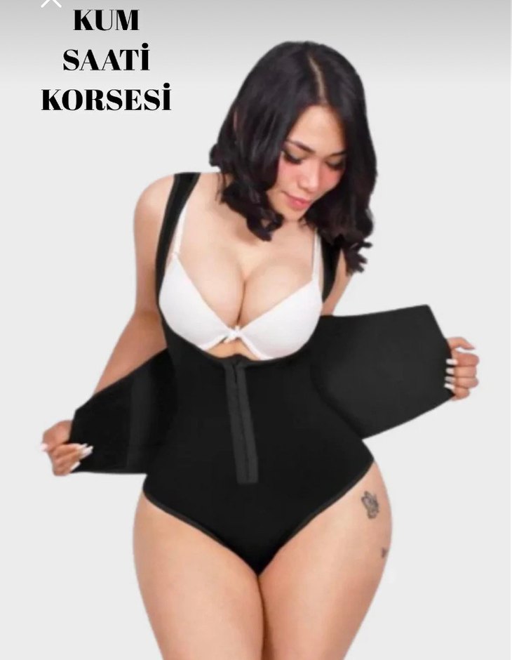 Siyah Fitted Emzirme Korsesi - Görsel 2