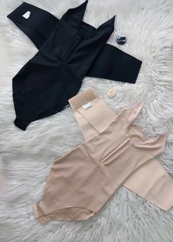 Siyah Bel Korsesi Midi Boy - Görsel 3